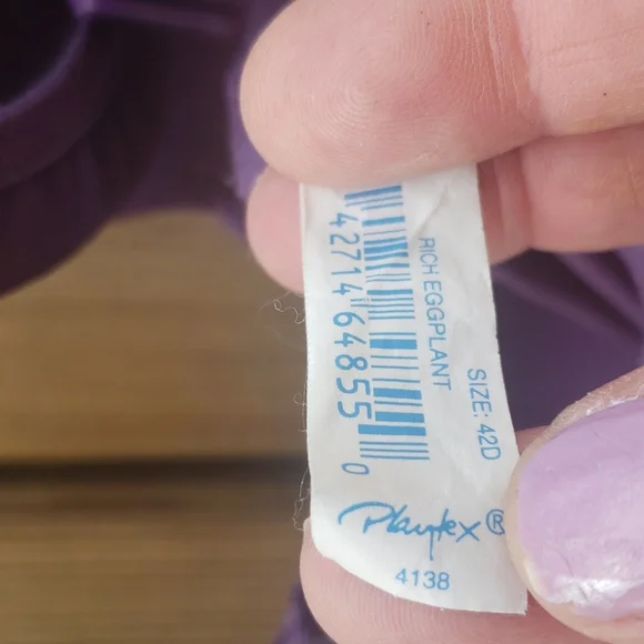 Playtex full coverage underworld bra size 42D - Picture 8 of 11